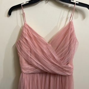 Baby Pink Long Maxi Prom Dress